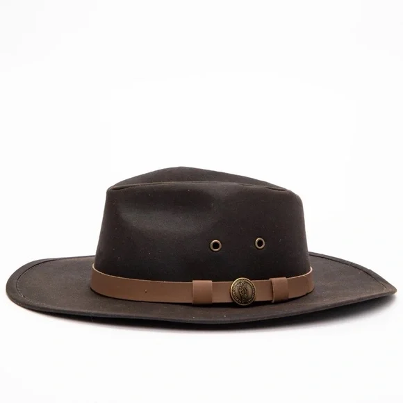 Classic Brown Men's Hat - Picture 2 of 8